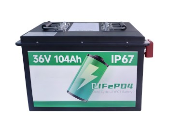 36V 104Ah 高尔夫球车动力锂离子电池